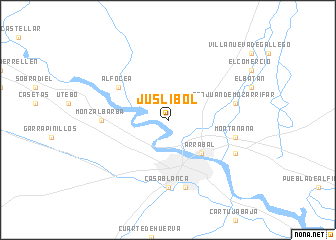 map of Juslibol