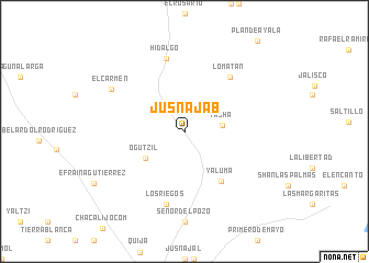 map of Jusnajab