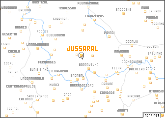 map of Jussaral