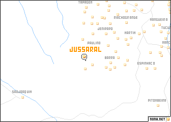 map of Jussaral