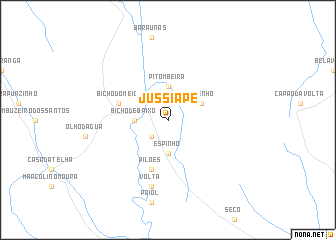 map of Jussiape