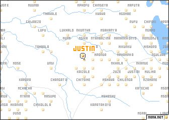 map of Justin