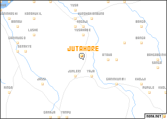 map of Juta Hore