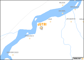map of Jutaí
