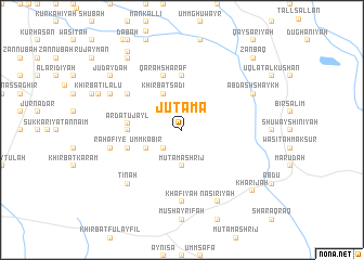 map of Jūtāmā