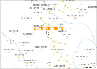 map of Jutanchi Pampa