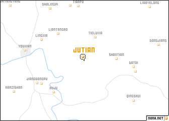 map of Jutian