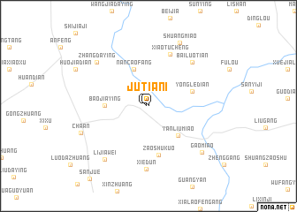 map of Jutian