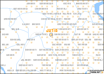 map of Jutia