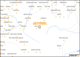 map of Jutingel