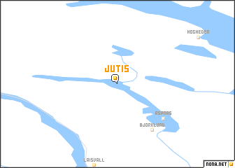 map of Jutis