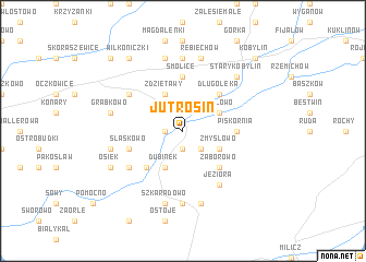 map of Jutrosin