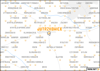 map of Jutrzkowice