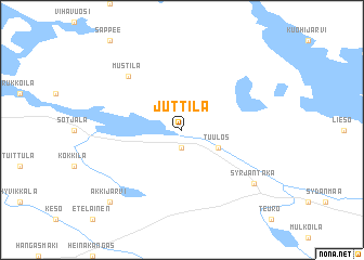 map of Juttila