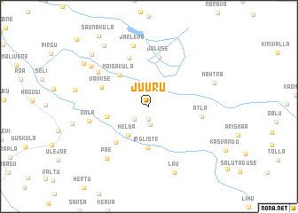 map of Juuru