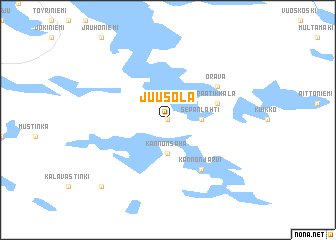 map of Juusola