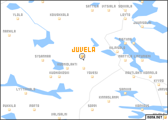 map of Juvela