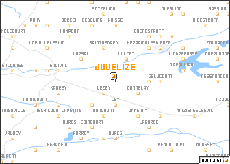 map of Juvelize