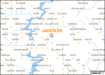 map of Juvencos