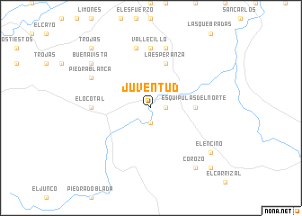 map of Juventud