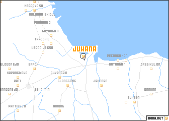 Juwana Indonesia Map Nonanet