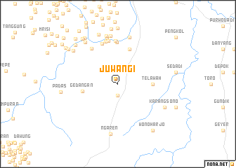 map of Juwangi