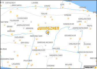 map of Juxingzhen