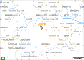 map of Juyá