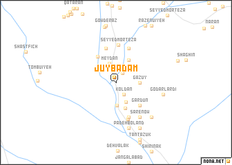 map of Jūybādām