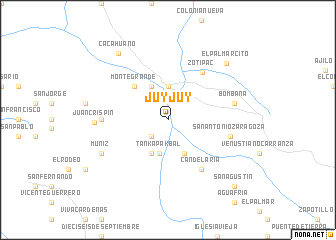 map of Juy-Juy