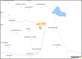 map of Jūyom