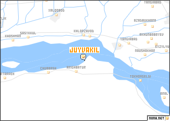 map of Jūy Vakīl