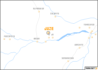 map of Juze