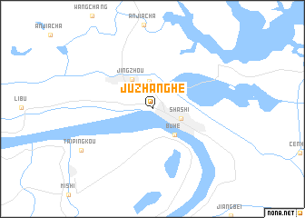 map of Juzhang He