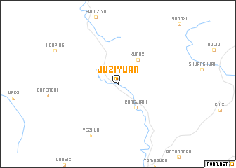 map of Juziyuan