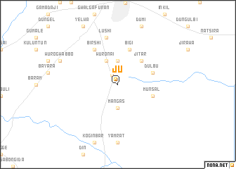 map of Ju