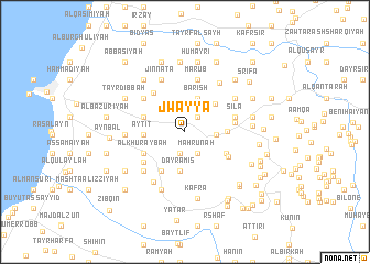 map of Jwayyā