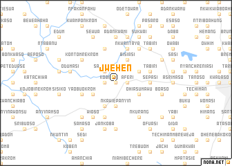 map of Jwehen