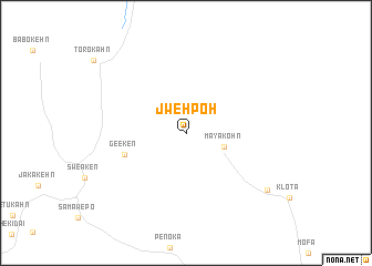 map of Jwehpoh