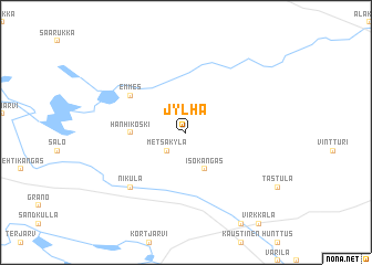 map of Jylhä