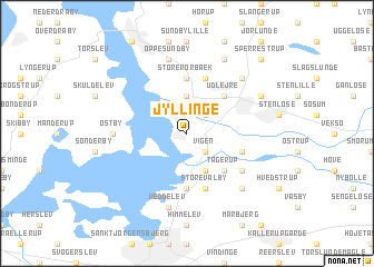 map of Jyllinge