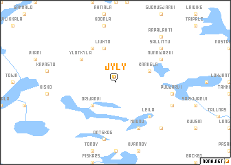 map of Jyly