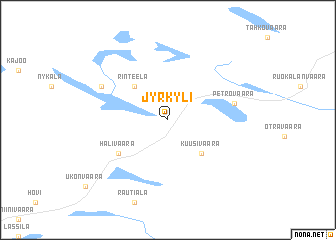 map of Jyrkyli