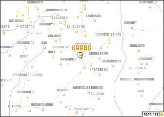 map of Kaabo