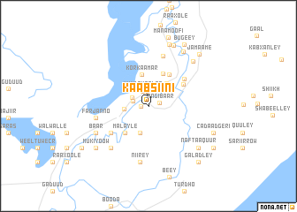 map of Kaabsiini