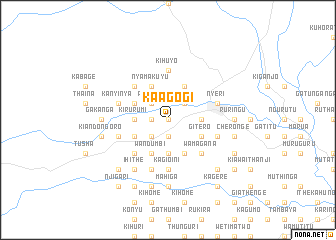 map of Kaagogi