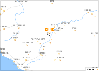 map of Kaak