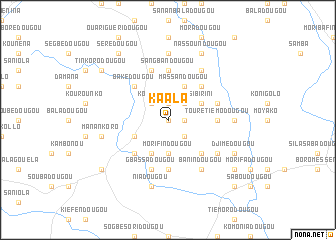 map of Kaala