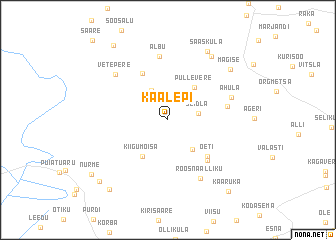 map of Kaalepi