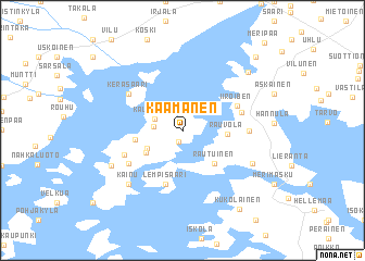 map of Kaamanen